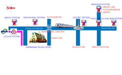 Map for Taxi